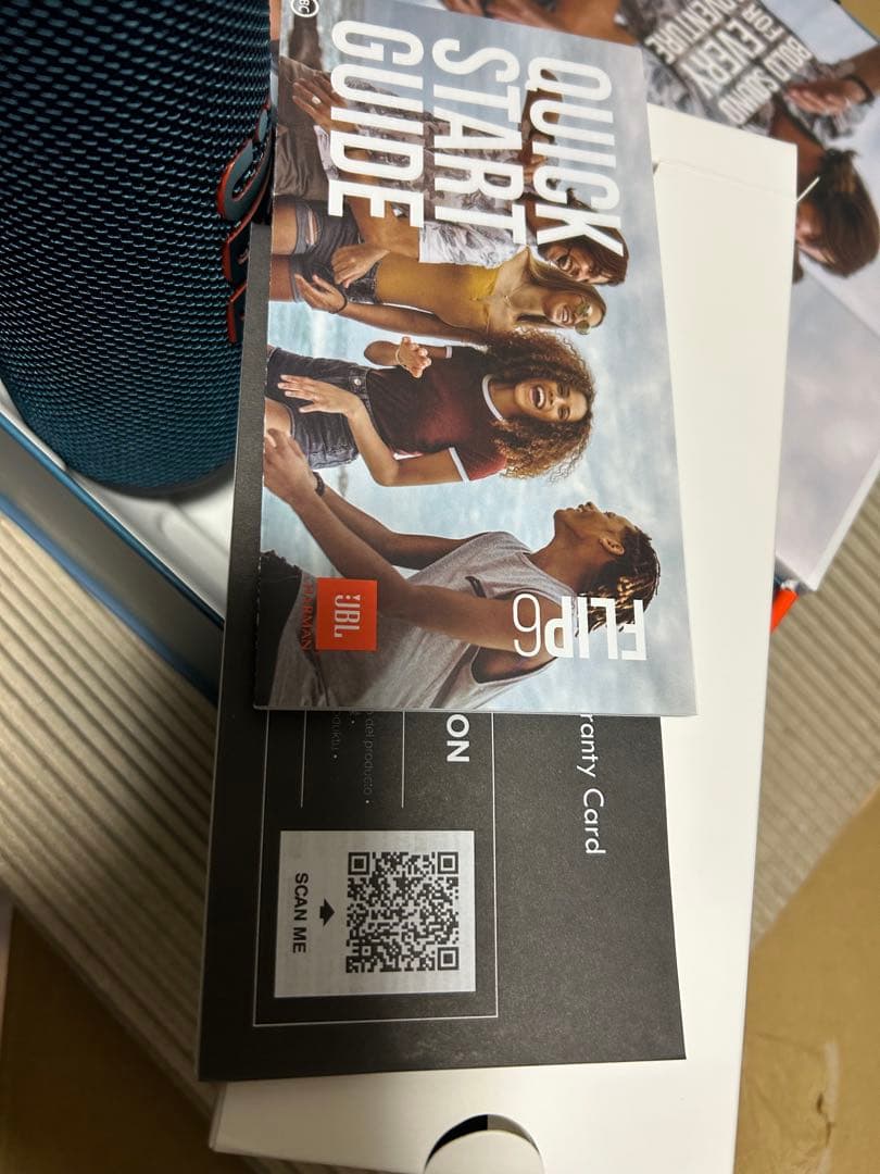 JBL FLIP6 ワイヤレススピーカー ダークブルー