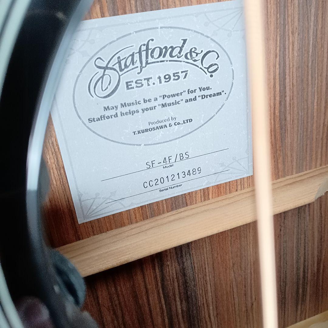 美品 メンテ済み Stafford & Co. SF-4 エレアコ ギター