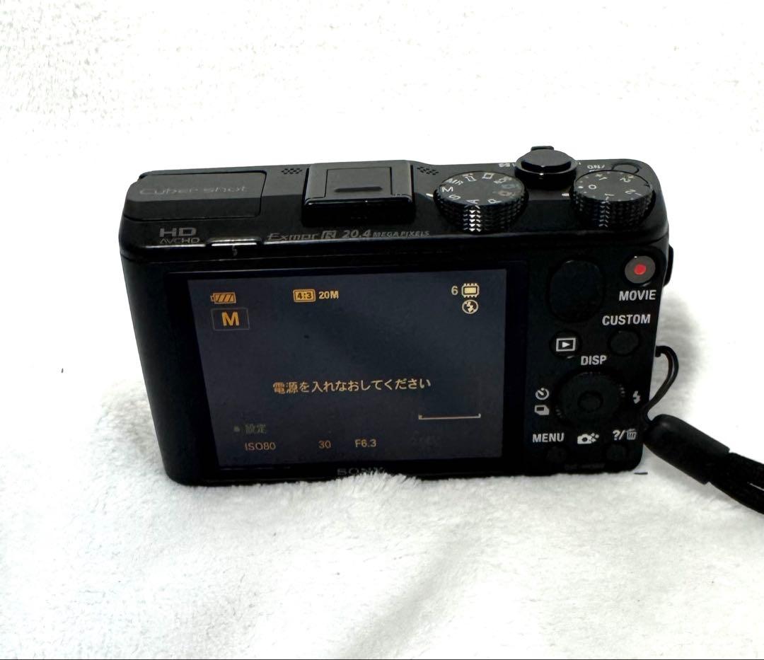 SONY cyber shot DSC-HX50V ブラック#2792