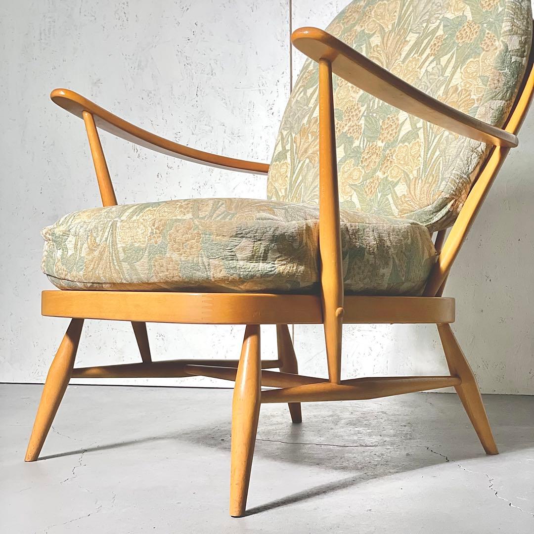 ERCOL シングルソファ　アーコール　イージーチェア　(2)