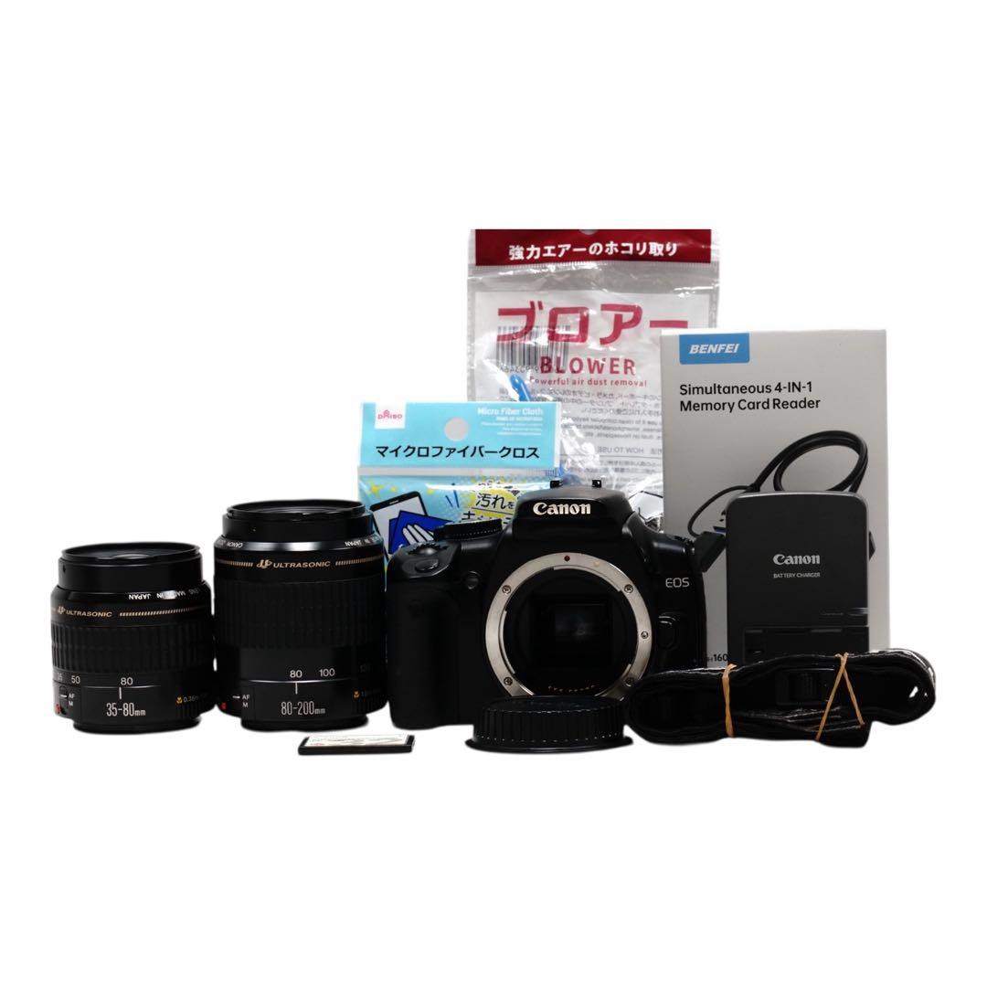 Canon Kiss Digital X ダブルレンズセット 初心者 スマホ転送