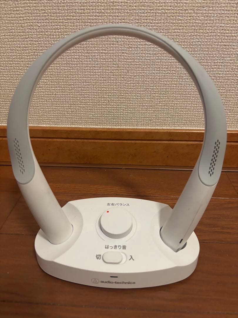 オーディオテクニカ ワイヤレスネックスピーカー　ケーブル付