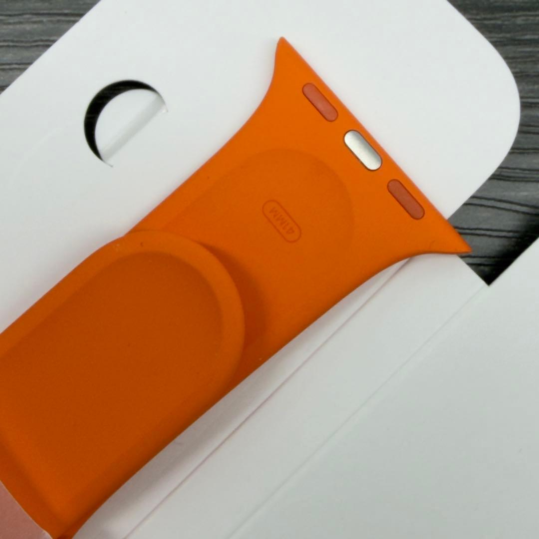 2953 未使用　Apple Watch エルメス　オレンジスポーツバンド