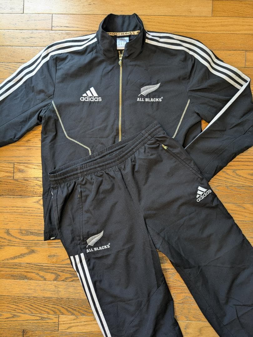 オールブラックス セットアップ スーツ 日本Oサイズ　激レア　ラグビー