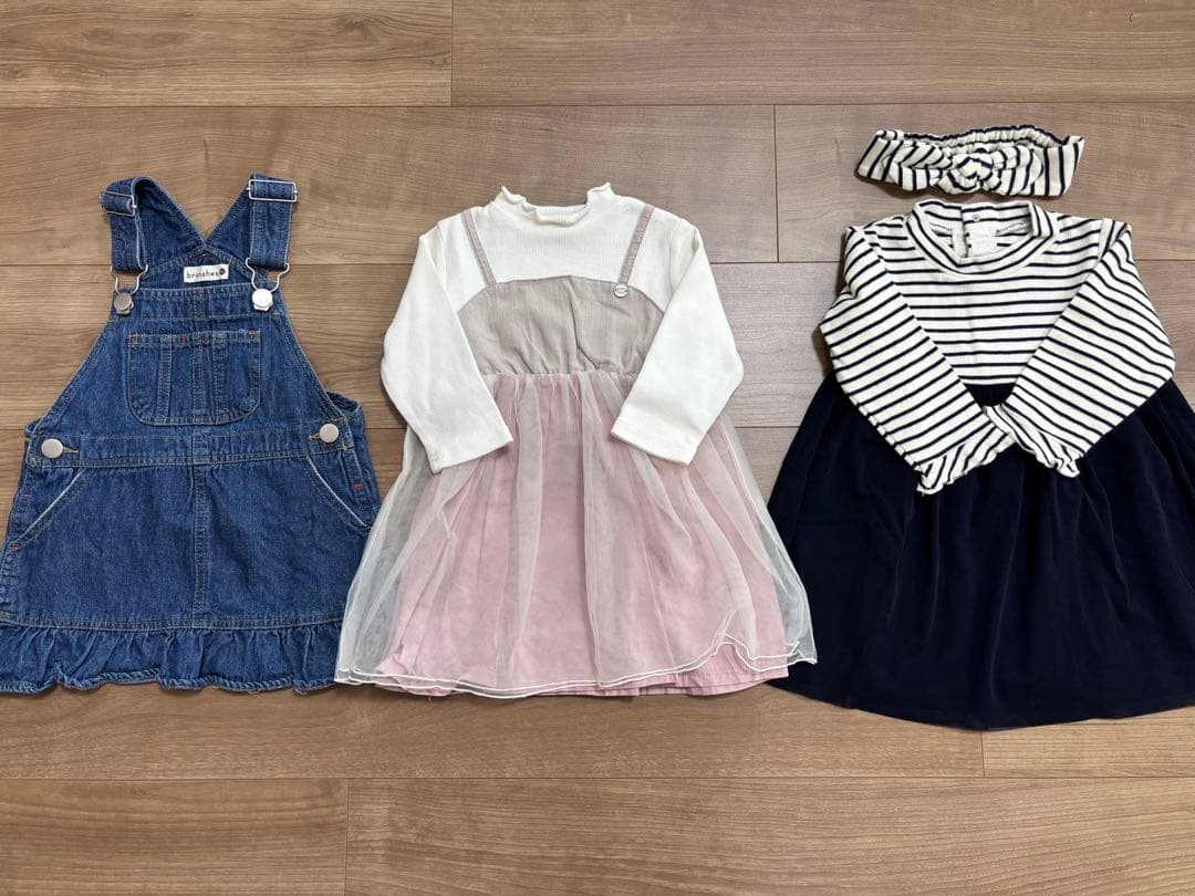 女の子長袖80センチ　まとめ売り