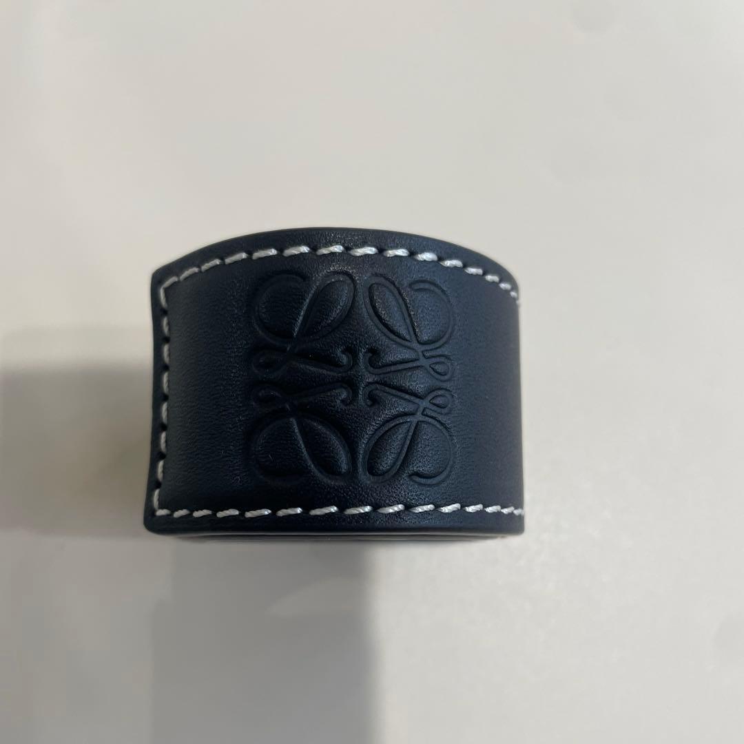 LOEWE ロエベ アナグラム ブレスレット ブラック　箱付き