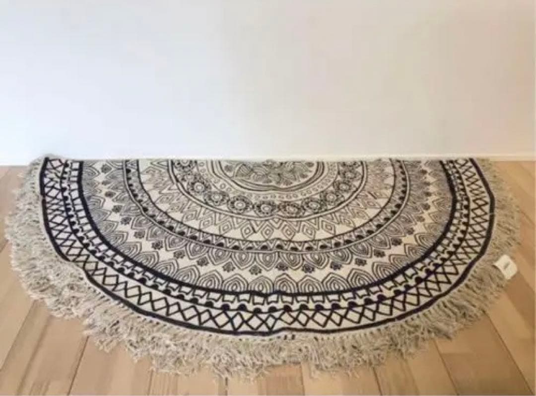 ラグ・カーペット round beach rug