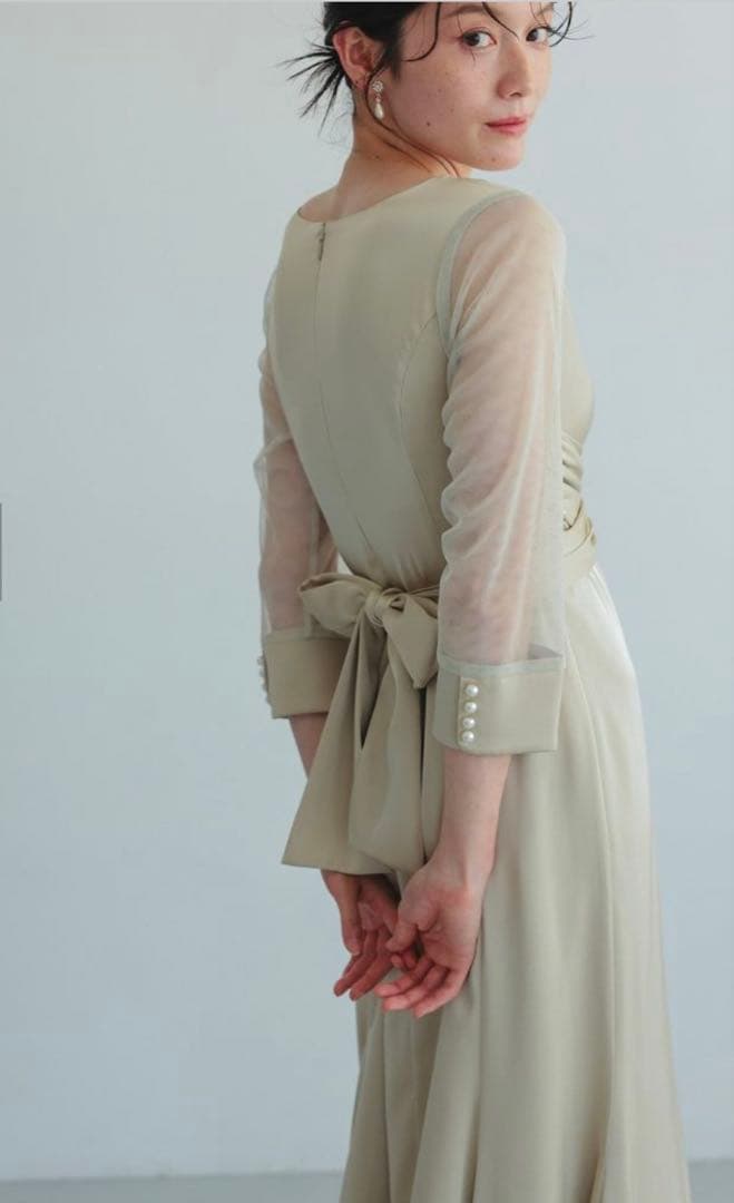 6★新品タグ付き★ドリードール　クロスドレープドレス　M