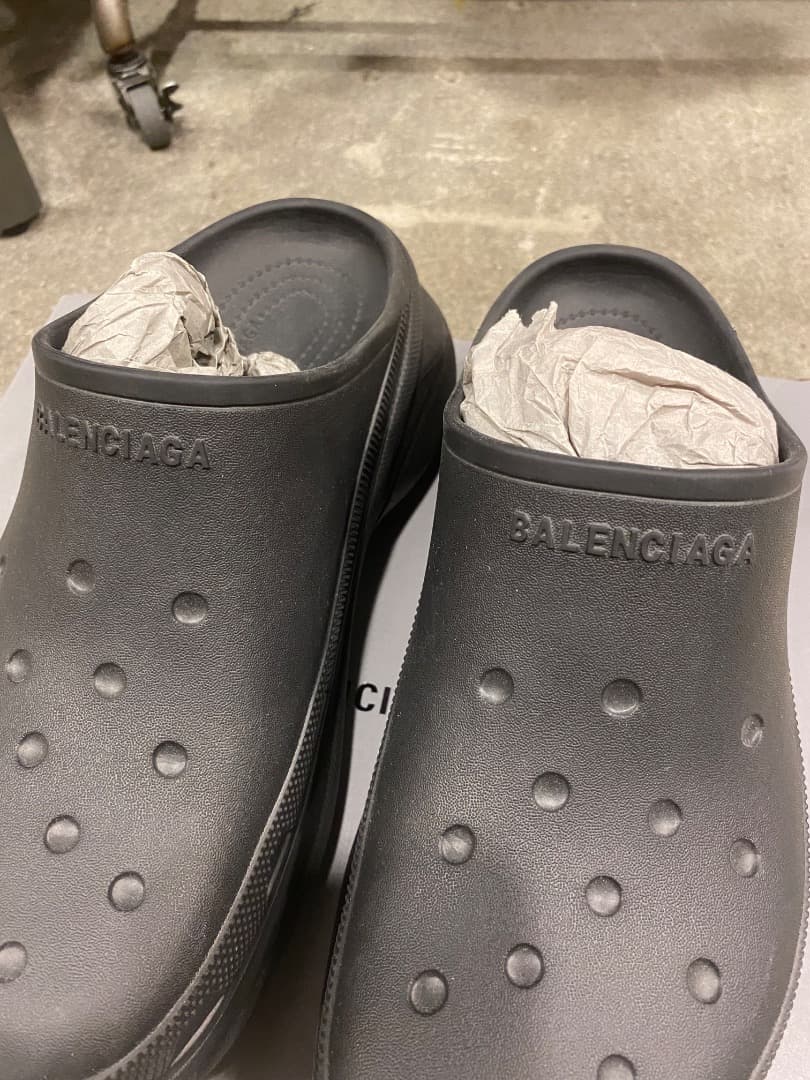 靴 BALENCIAGA crocs sandal