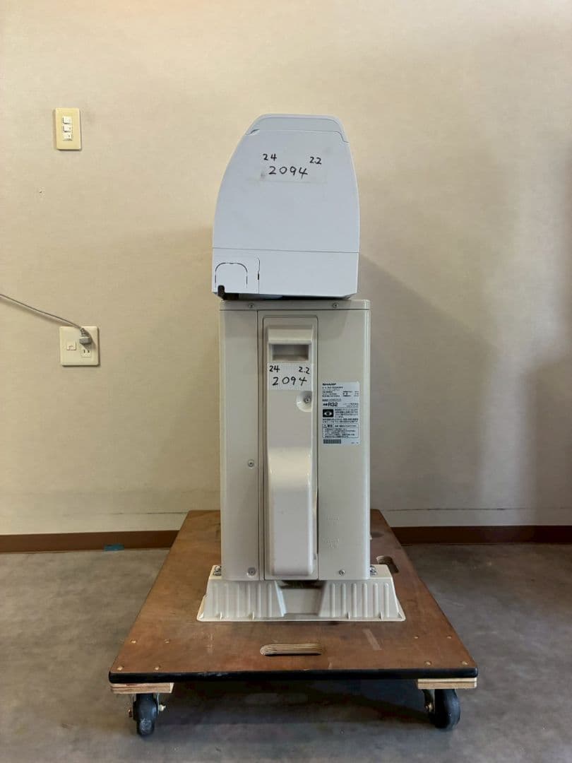 2094 シャープ【AC-S22AW】2024年製 6畳 エアコン 中古