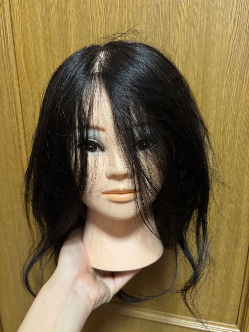 黒色カットLウィッグ 4体セット