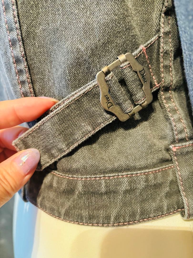 Dior グレー デニムジャケット