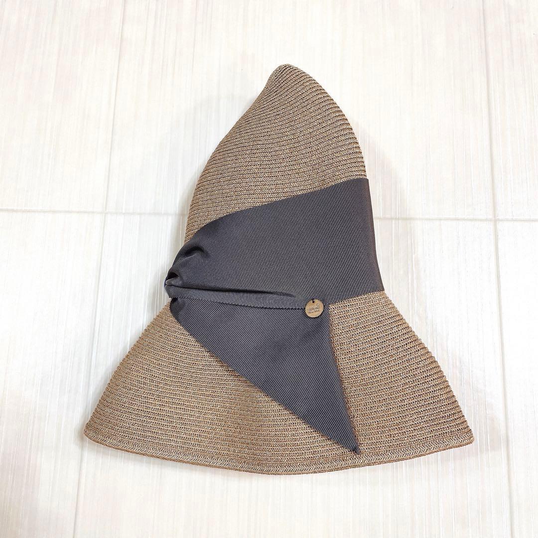 未使用タグ付き✨ アシーナニューヨーク ストローハット リボン 麦わら帽子