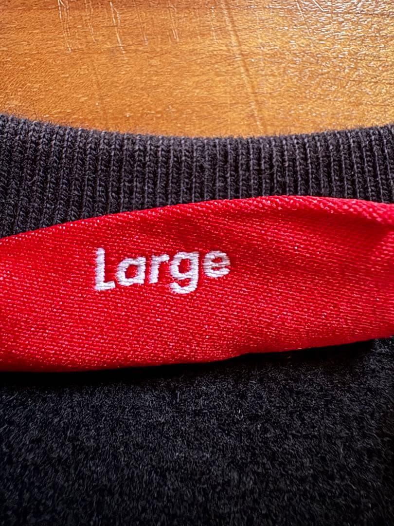 トップス Supreme - Washed Box Logo Crewneck L