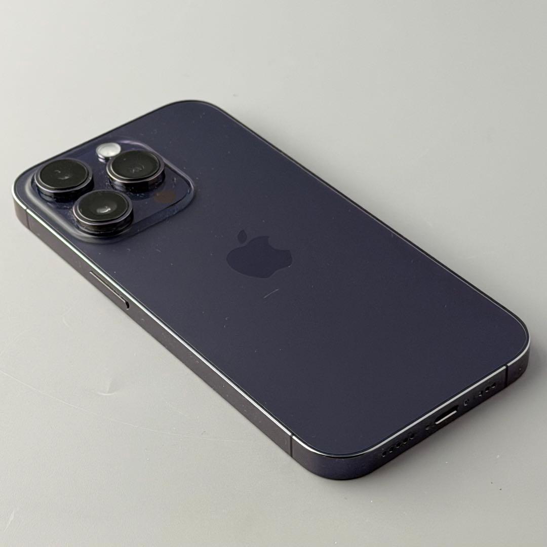 iPhone14Pro 256GB ディープパープル SIMフリー 箱付属品付き