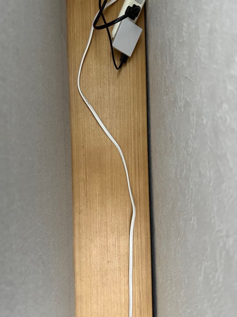 クイーンベッドフレーム 木製スラット グレー