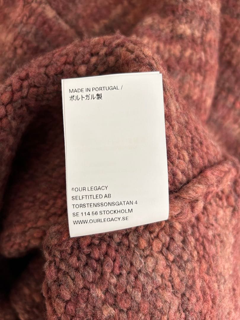 OUR LEGACY 21AW POPOVER ROUNDNECK ニット