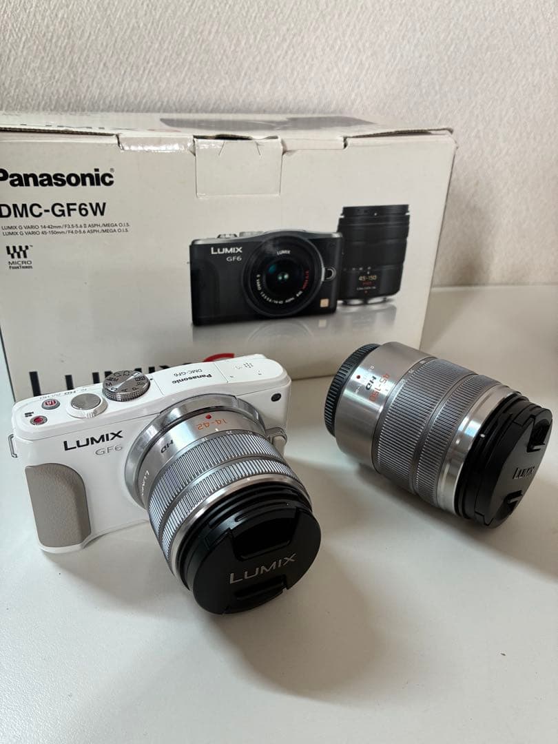 Panasonic LUMIX DMC-GF6W ダブルズームキット