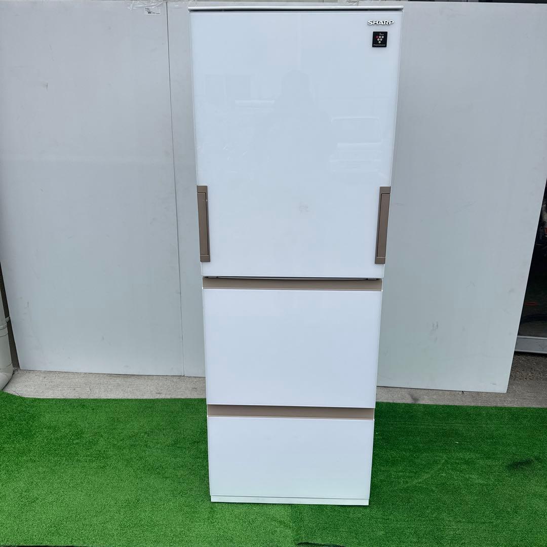 SHAR 冷蔵庫 プラズマクラスター 3ドア SJ-GH35G-W 2024年製