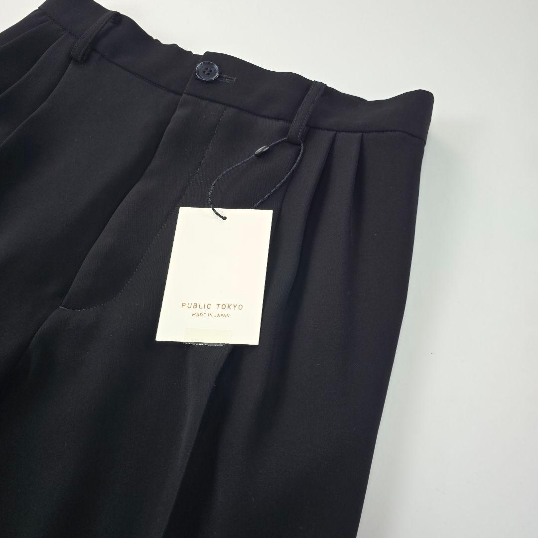 新品★極美品　ユナイテッドトウキョウ　３タックリオーネテーパードパンツ　1.6万