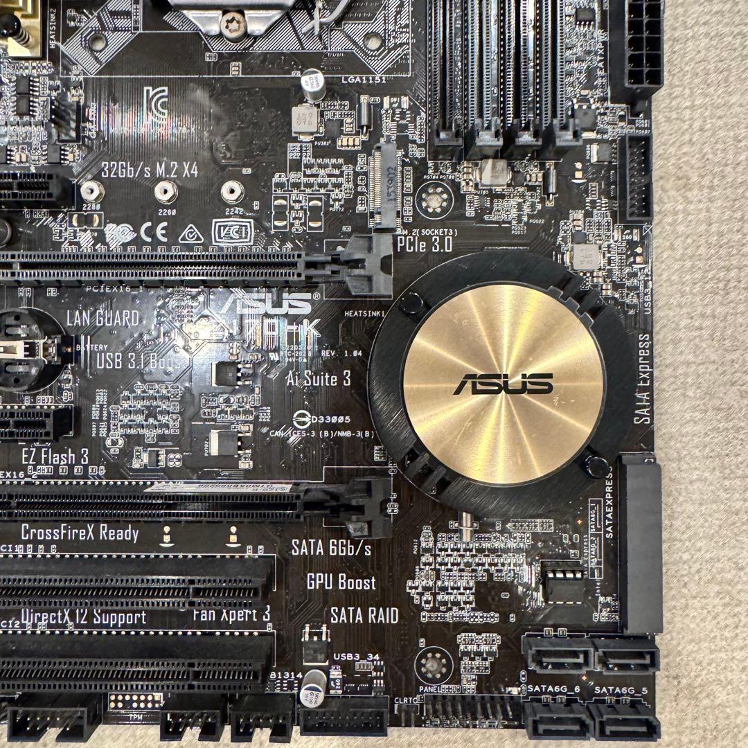 ASUS Z170-K マザーボード Intel i7対応