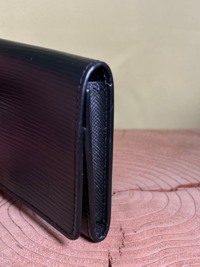 最終値下げ！　美品　Louis Vuitton ブラック 名刺入れ