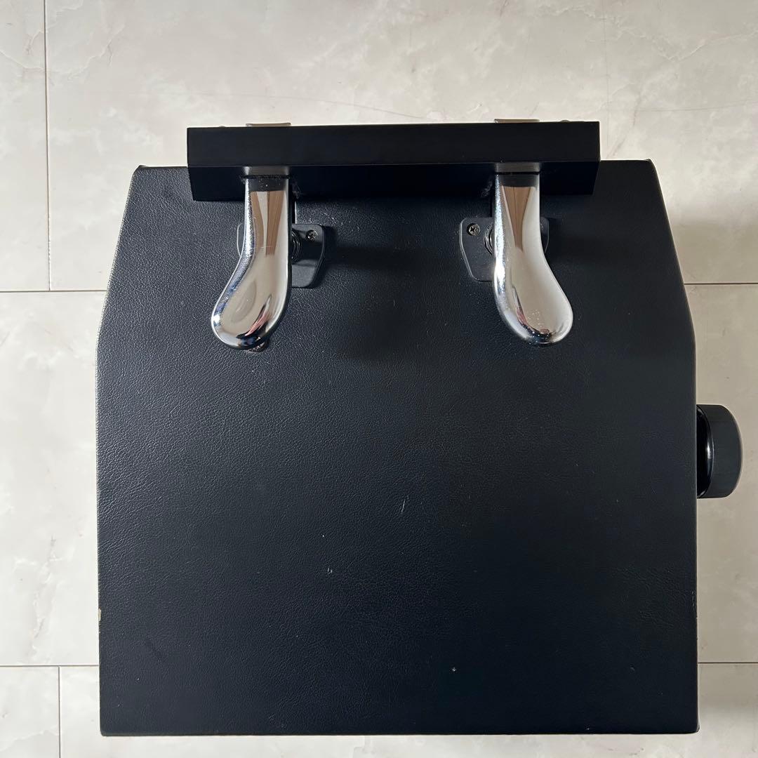 【吉澤】PEACOCK 足台　補助ペダル 黒