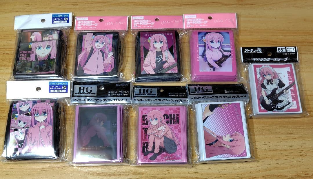 ぼっち・ざ・ろっく！ 後藤ひとり サプライセット デッキホルダー スリーブ