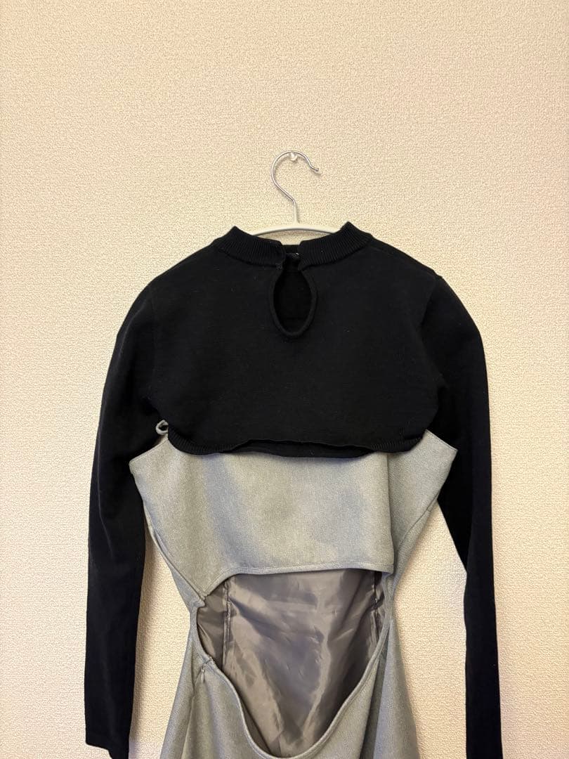 ワンピース Karen knit set mini dress andmary