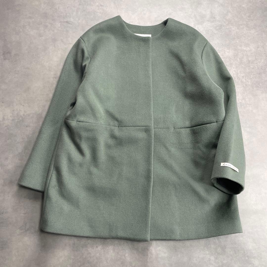 美品　ジャーナルスタンダードレリュームLANAWOOL140ショートコート