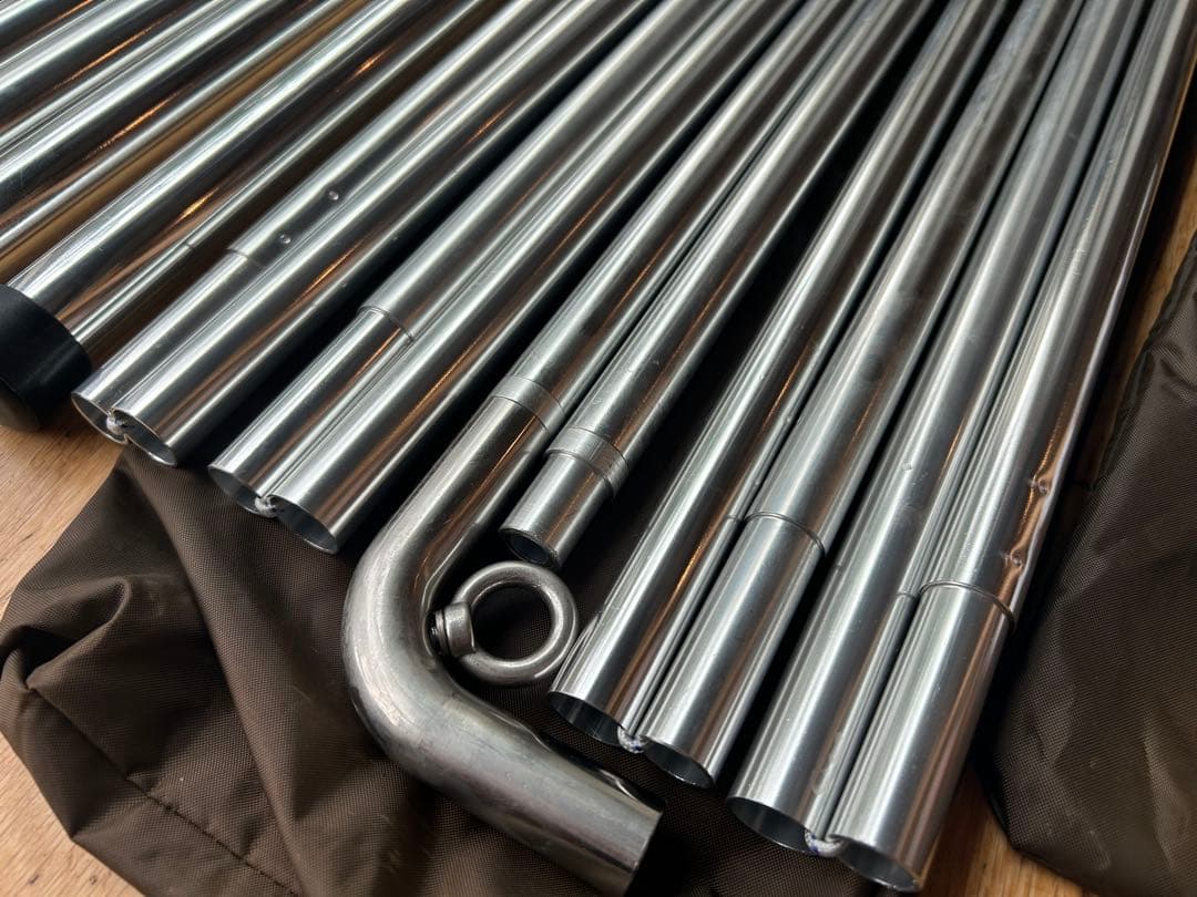 【廃盤品／お買得】ogawa ツインピルツフォーク＋フルインナー・二股ポール付き