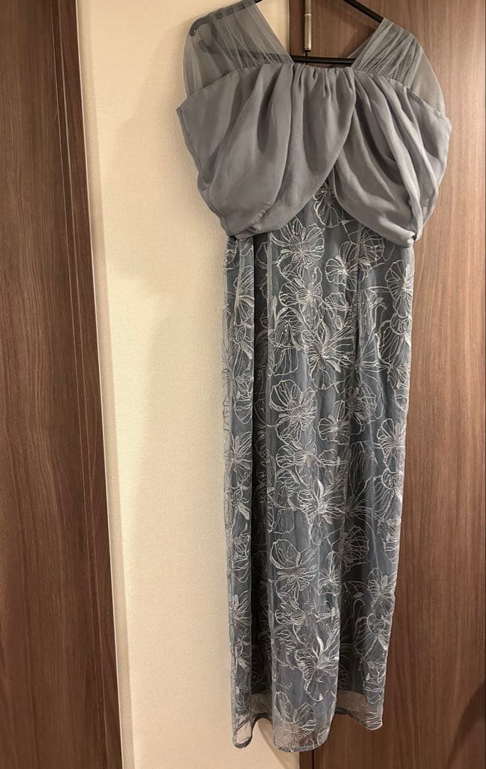 Dorry Doll ドレープデザインスパンコールドレス お呼ばれドレス