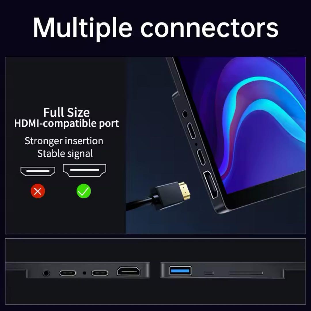 16インチ有機EL モバイルモニター 4K OLED