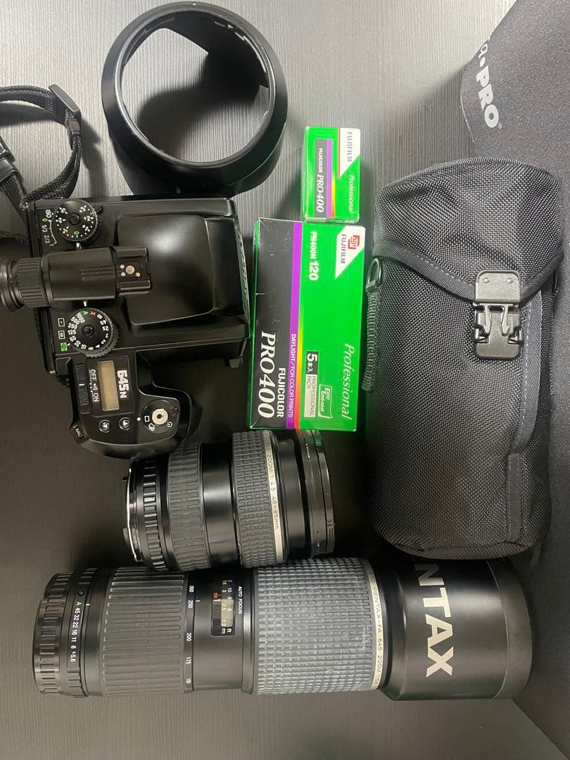 PENTAX 645N 一眼レフカメラ FA645 150-300mmレンズ付き