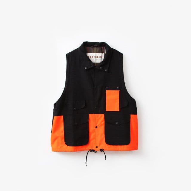 トップス PORTRAITE Over Vest Hi-Vis Orange