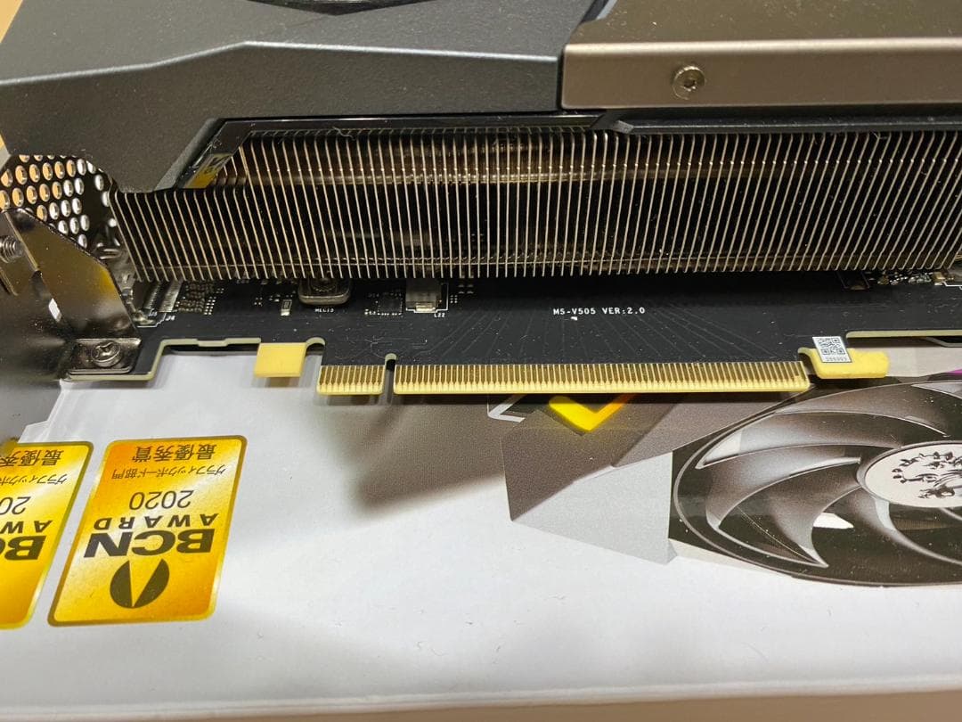 エムエスアイ RTX 3070 Ti SUPRIM X 8GB グラボ
