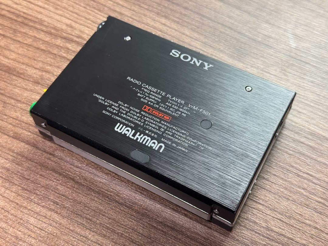 整備済｜SONY WALKMAN カセットウォークマン WM-F501 稀少