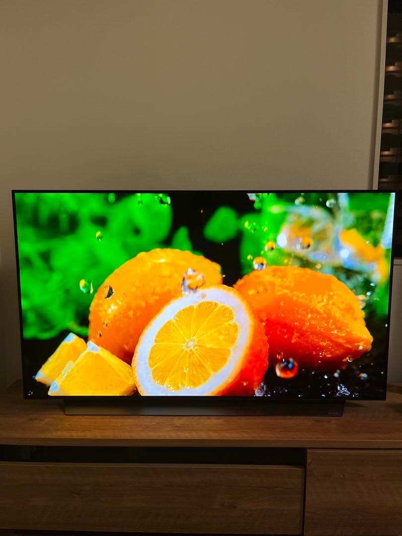LG 55V型 有機ELテレビ OLED55C1PJB 4K 2022美品