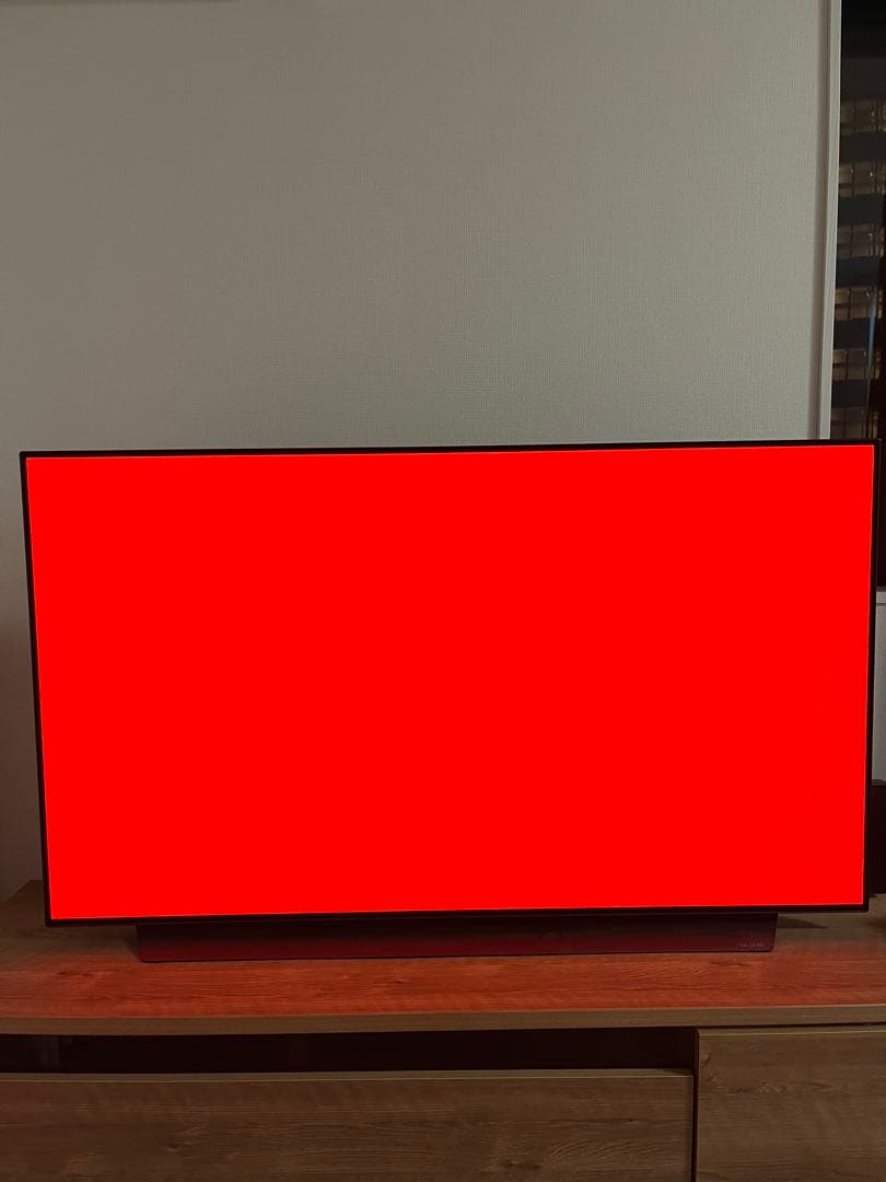 LG 55V型 有機ELテレビ OLED55C1PJB 4K 2022美品