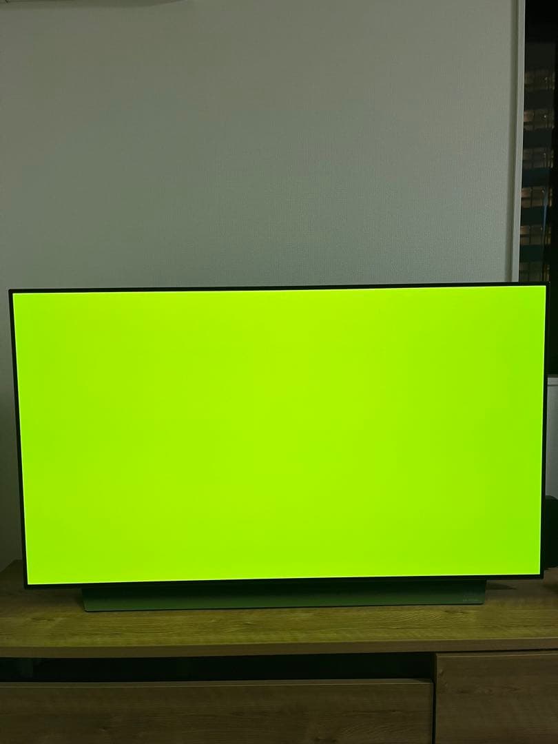 LG 55V型 有機ELテレビ OLED55C1PJB 4K 2022美品