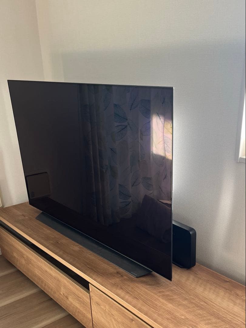 LG 55V型 有機ELテレビ OLED55C1PJB 4K 2022美品