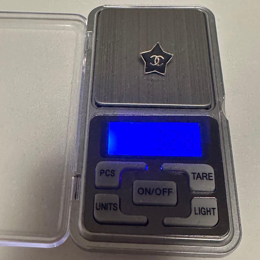 シャネル　CHANEL　ピアス　ココマーク　星　ブラック　ゴールド　ヴィンテージ