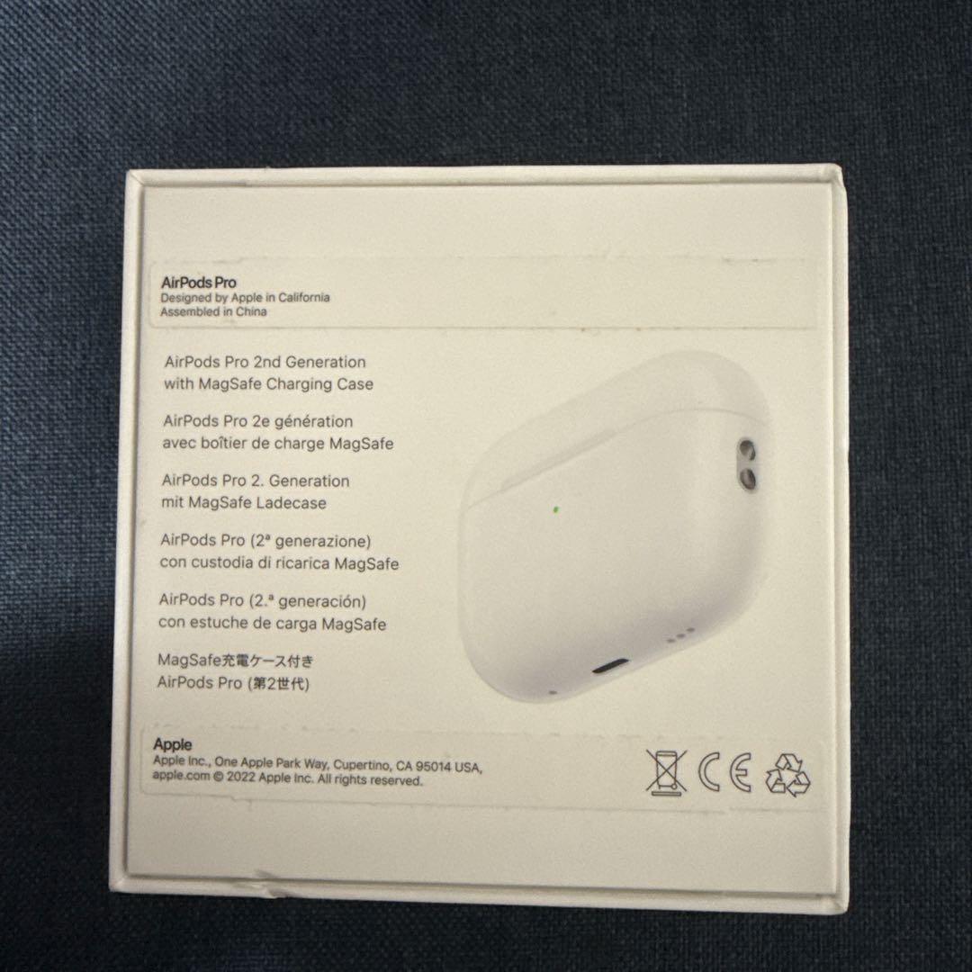 Apple AirPods Pro2第2世代 MQD83J/A 保証開始前