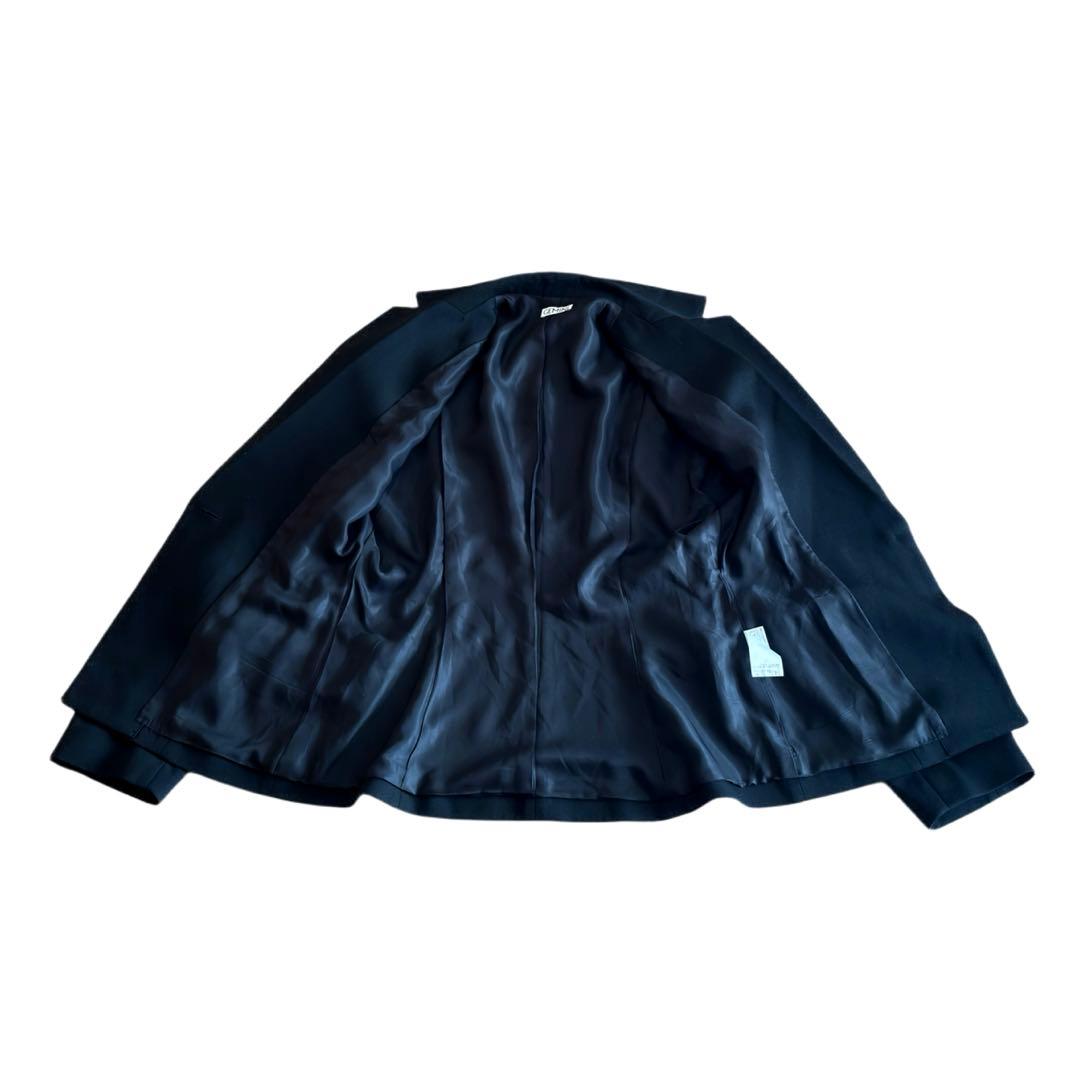 【GEMINI】 Whim Gazette ウエストシェイプジャケット黒24年製