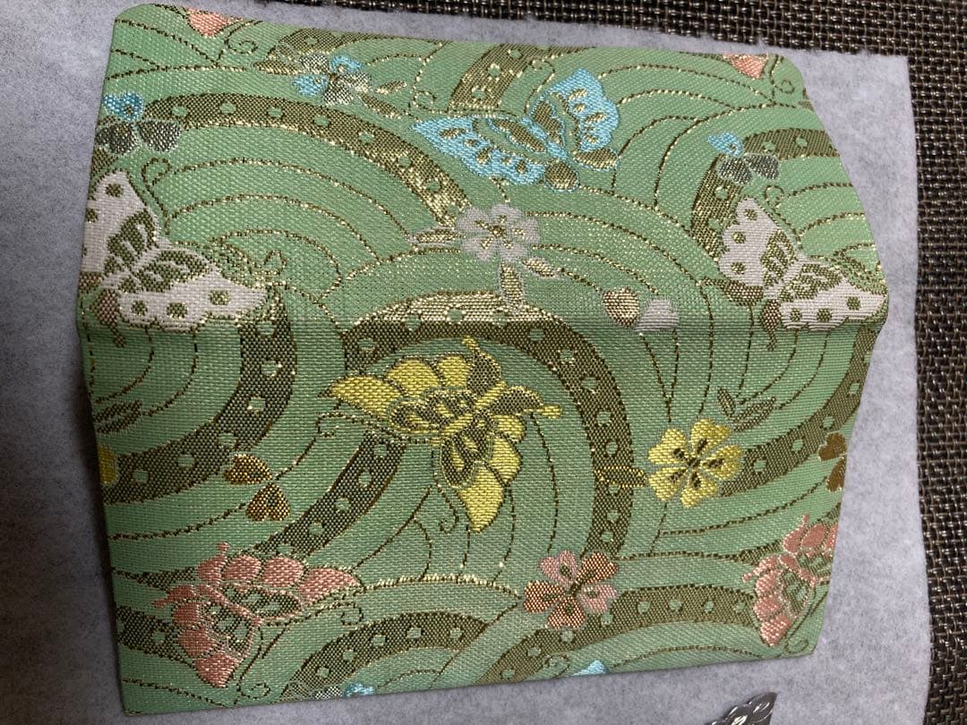 インディアンジュエリー　シルバーバタフライ蝶々かんざしスティック