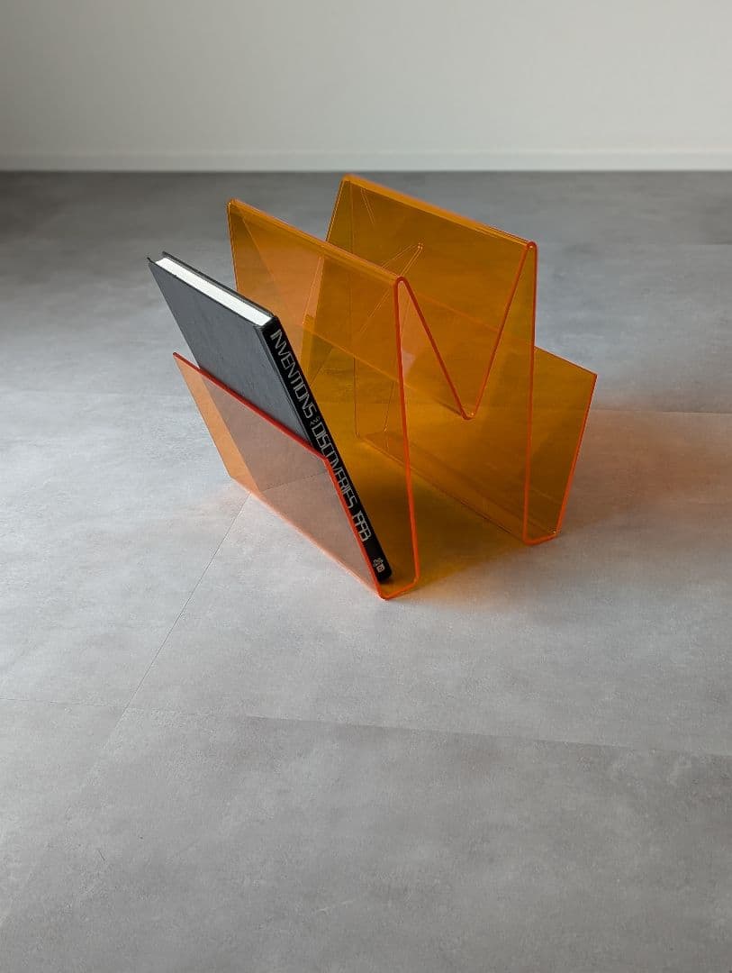 USED/スペースエイジ y2k アクリルマガジンラック space age