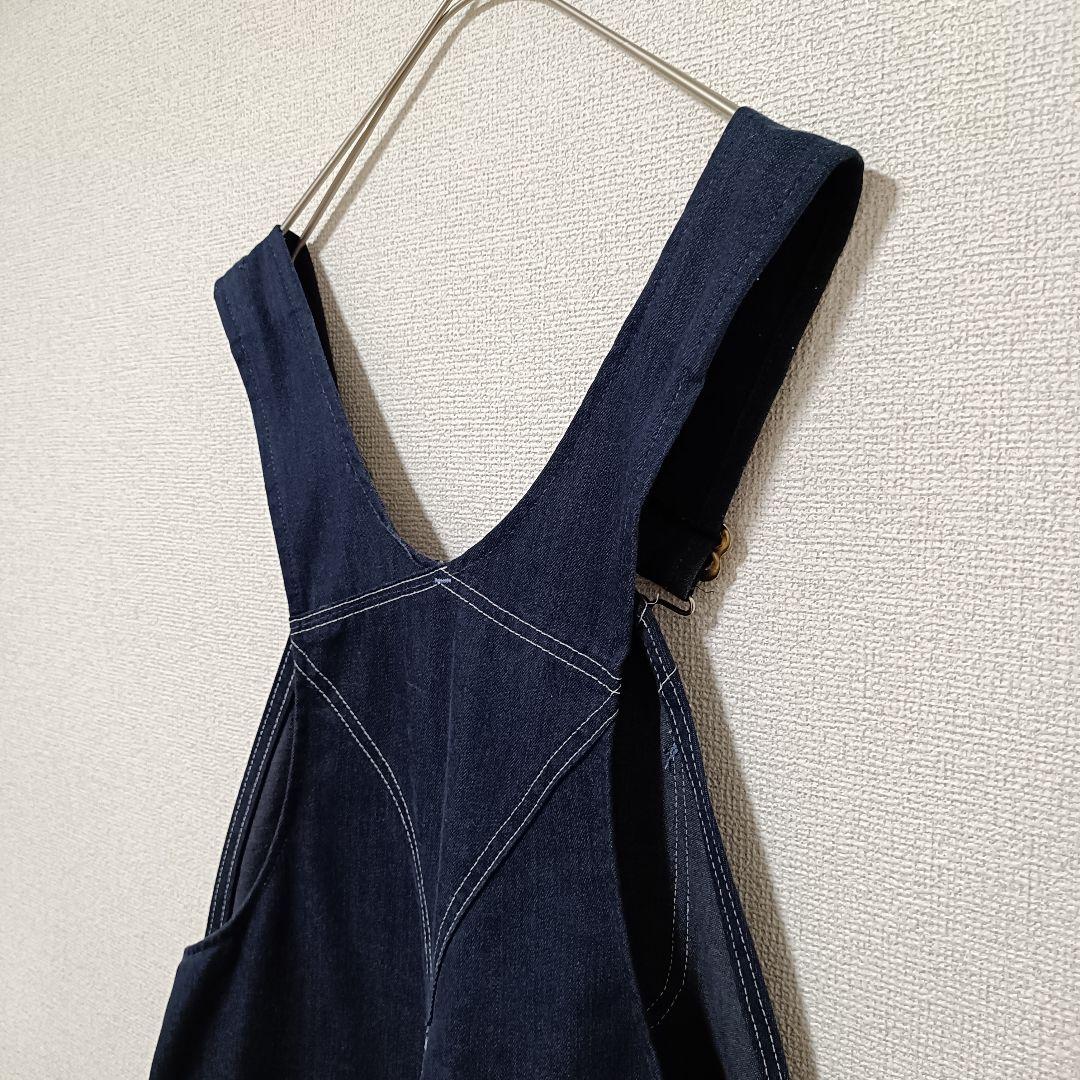 60s-70s Sears Tradewear デニムオーバーオール 濃紺