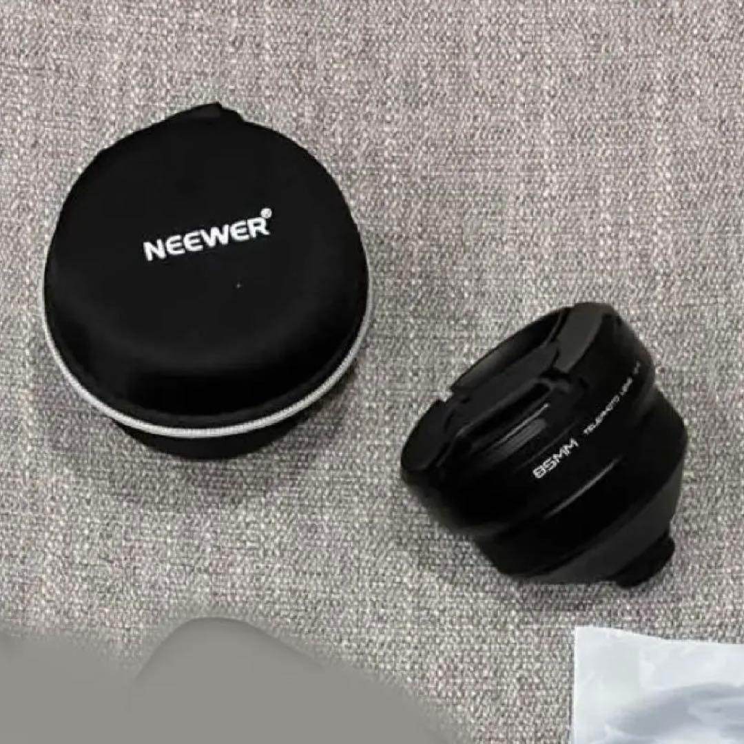 NEEWER HD 85mmレンズ & ケイス for iPhone 15