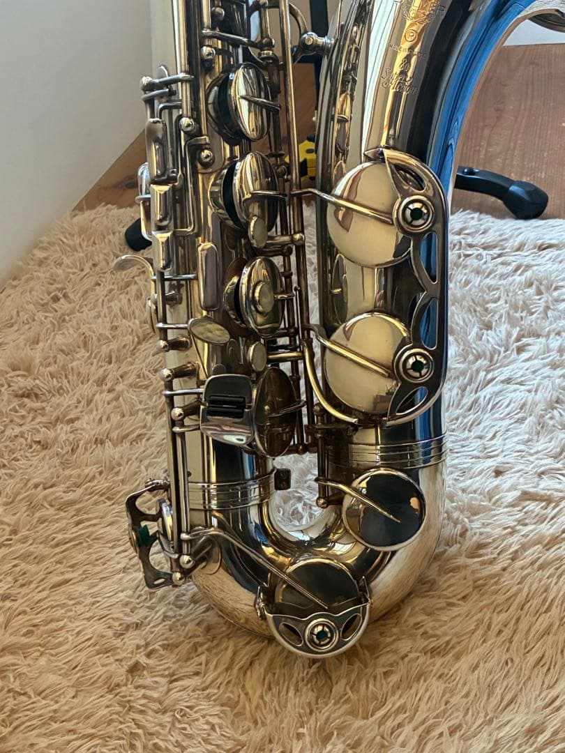 【美品】セルマー テナーサックス 銀メッキ スーパーアクション80 シリーズ1