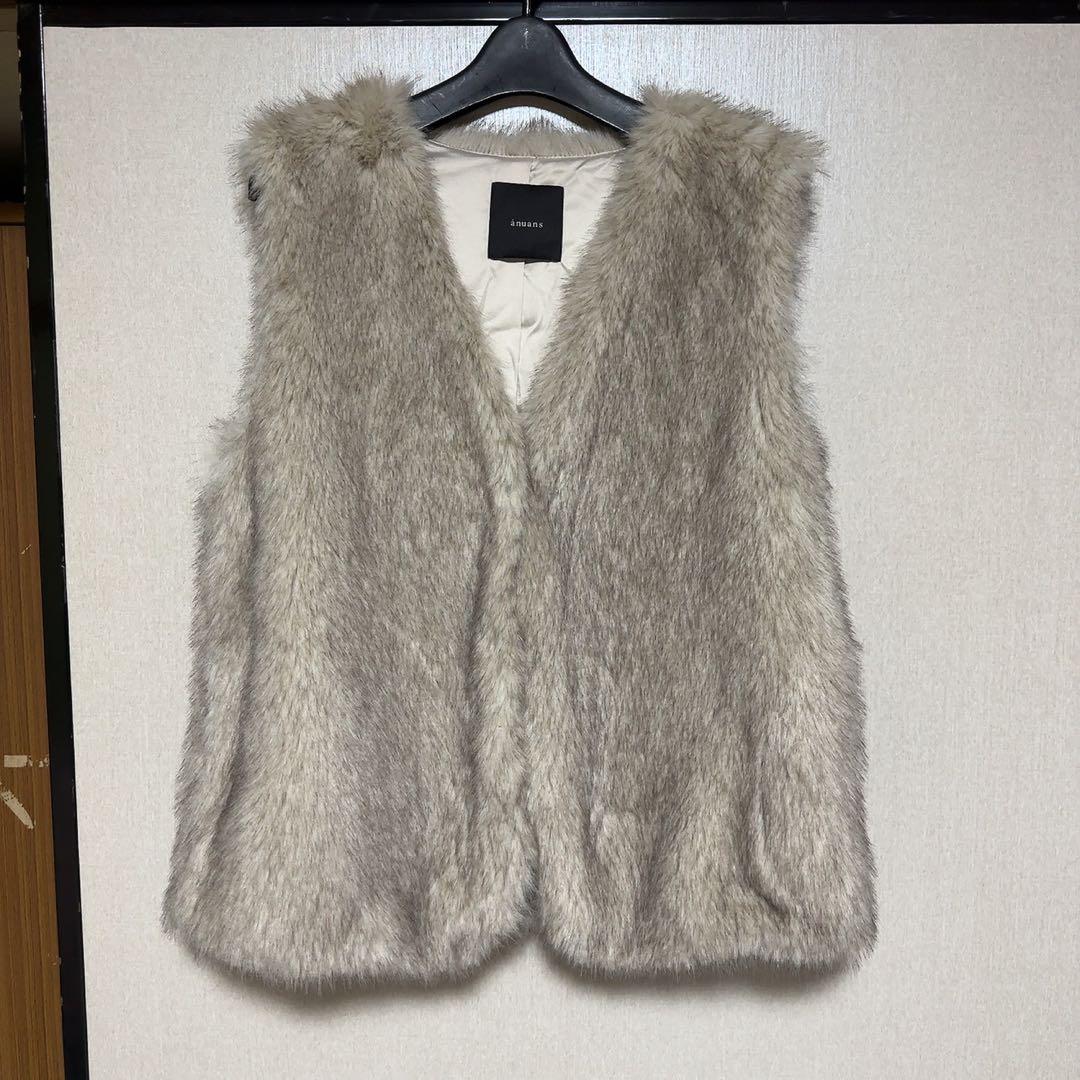 anuans / ファーベスト（グレーベージュ）